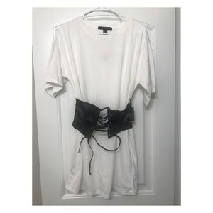 NWT F21 Tshirt Dress with Belt
